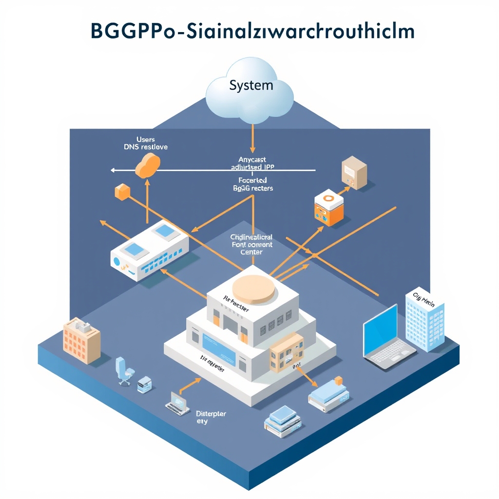 How BGP Routes Users to the Nearest Network Edge architecture illustration