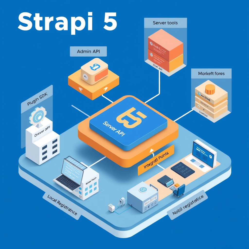 strapi architecture architecture illustration