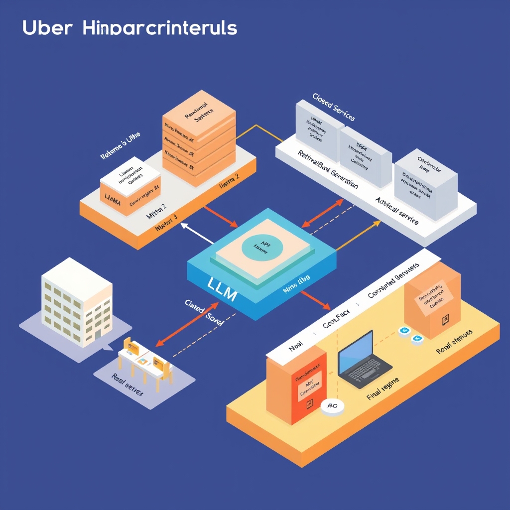 Uber Architecture architecture illustration